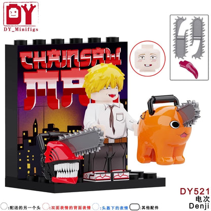 Denji Minifigures DY521 AnimeManga MiniFigure