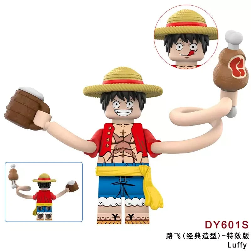 Monkey D. Luffy minifigures figure DY601 One Piece Custom Minifigure