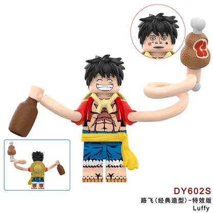 Monkey D. Luffy minifigures figure DY602 One Piece Custom Minifigure