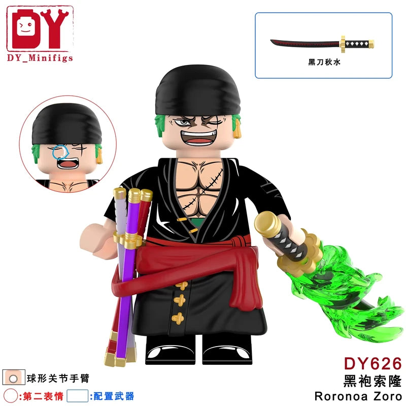 Roronoa Zoro DY626 Minifigures One Piece Minifigure