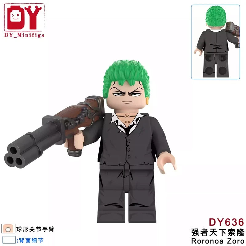 Roronoa Zoro minifigures DY636 One Piece figure