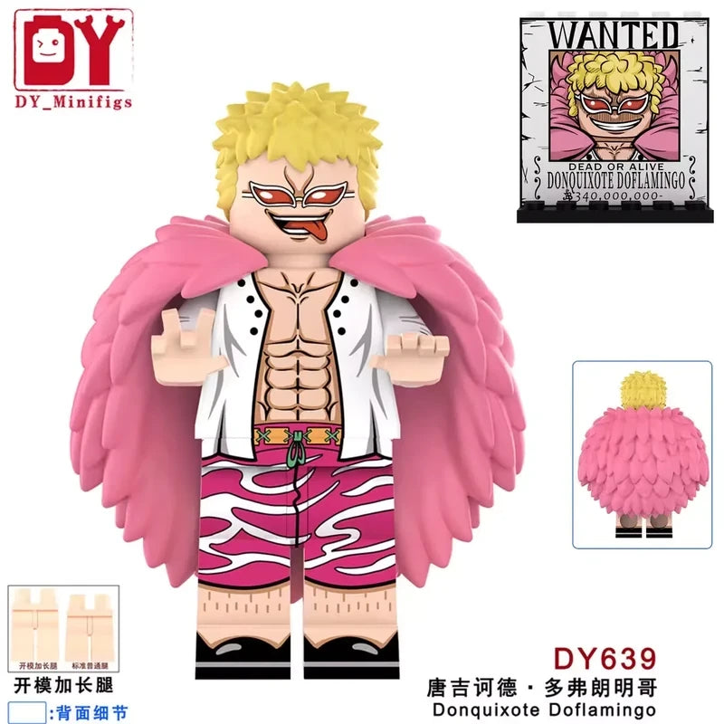 Donquixote Doflamingo minifigures DY639 One Piece figure