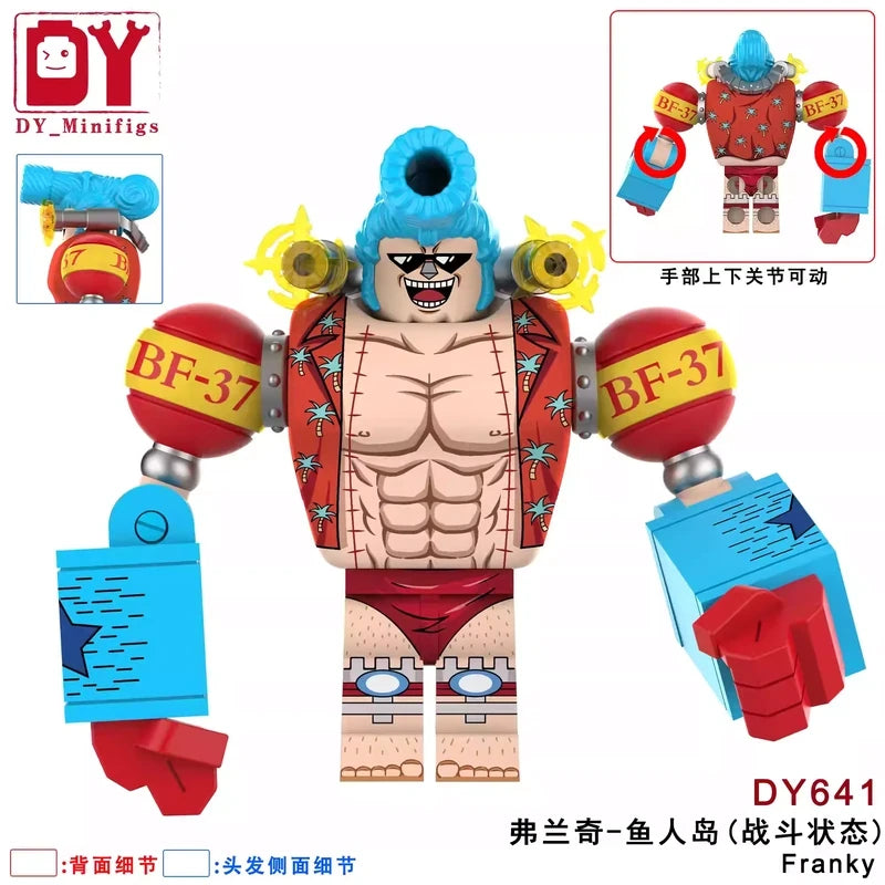 Franky minifigures DY641 One Piece figure