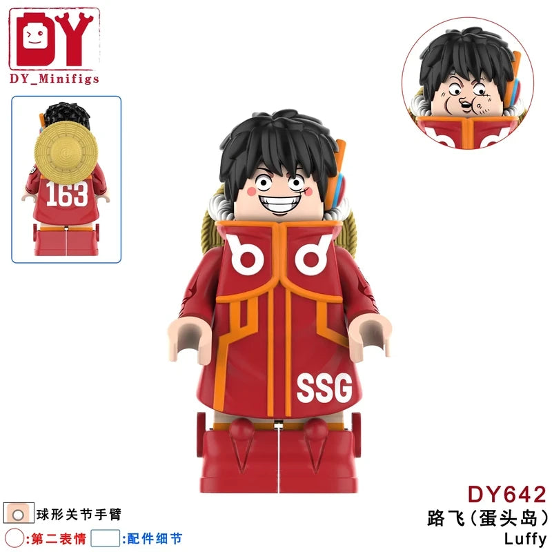 Monkey D. Luffy minifigures DY642 One Piece figure