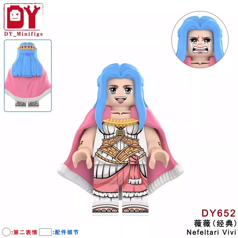 Nefertari Vivi minifigures DY652 One Piece figure