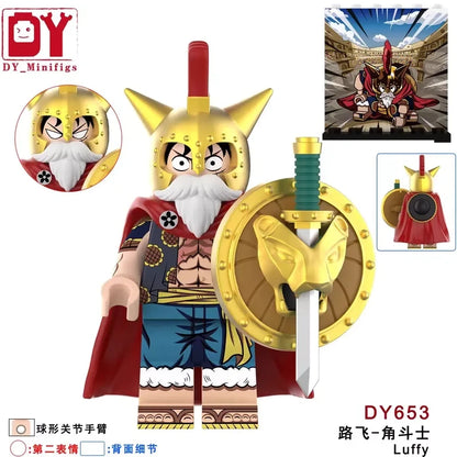 Monkey D. Luffy minifigures DY653 One Piece figure