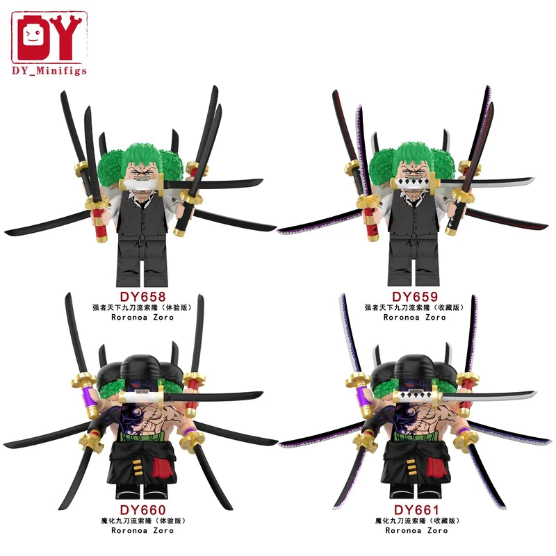 Roronoa Zoro Minifigures DY660 One Piece MiniFigure