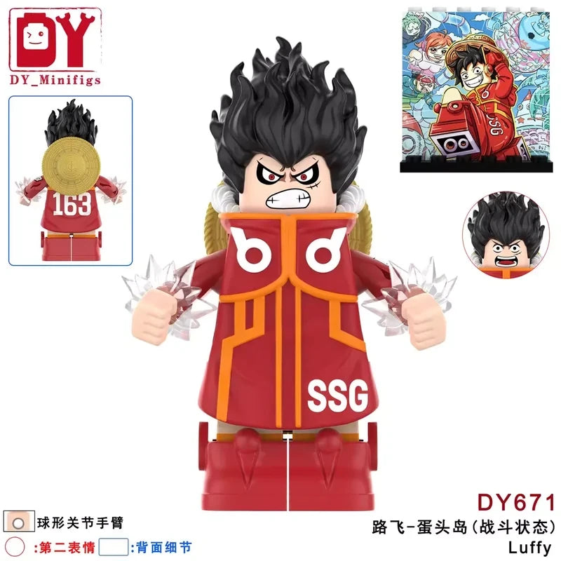 Monkey D. Luffy minifigures DY671 One Piece figure