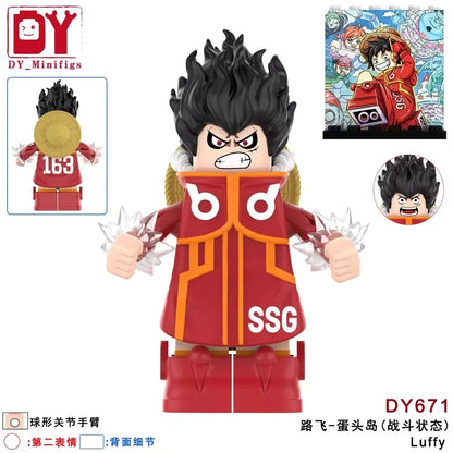 Monkey D. Luffy minifigures DY671 One Piece figure