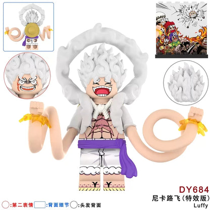 Luffy minifigures DY684 One Piece figure