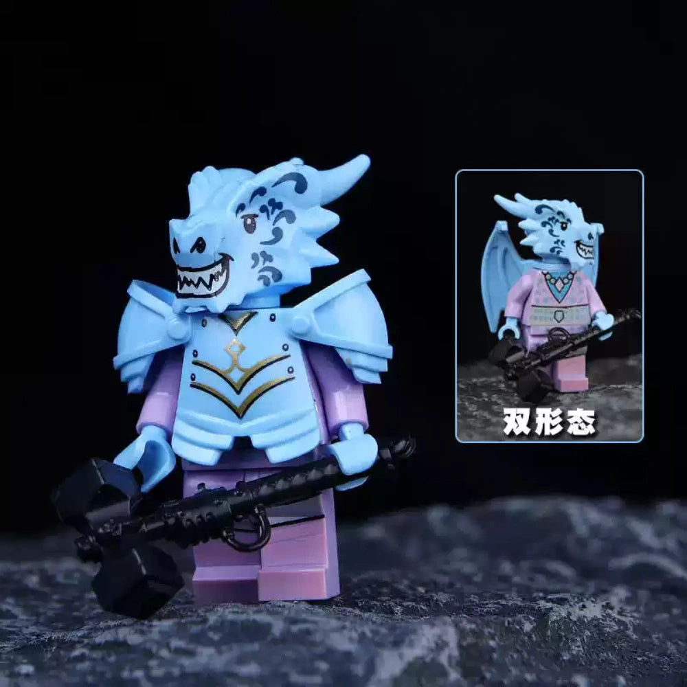 Dragon Knight Minifigures DR10 Compatible With Lego
