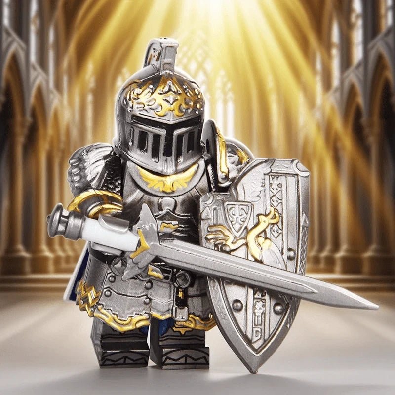 Final Fantasy Game Custom Knight Minifigure
