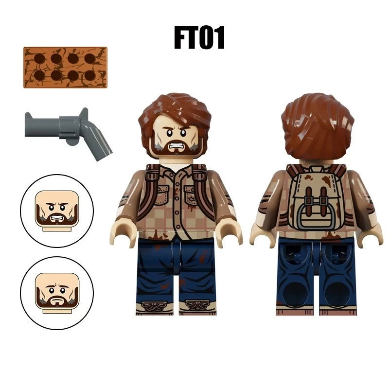Joel Miller Minifigures FT01 Games MiniFigure