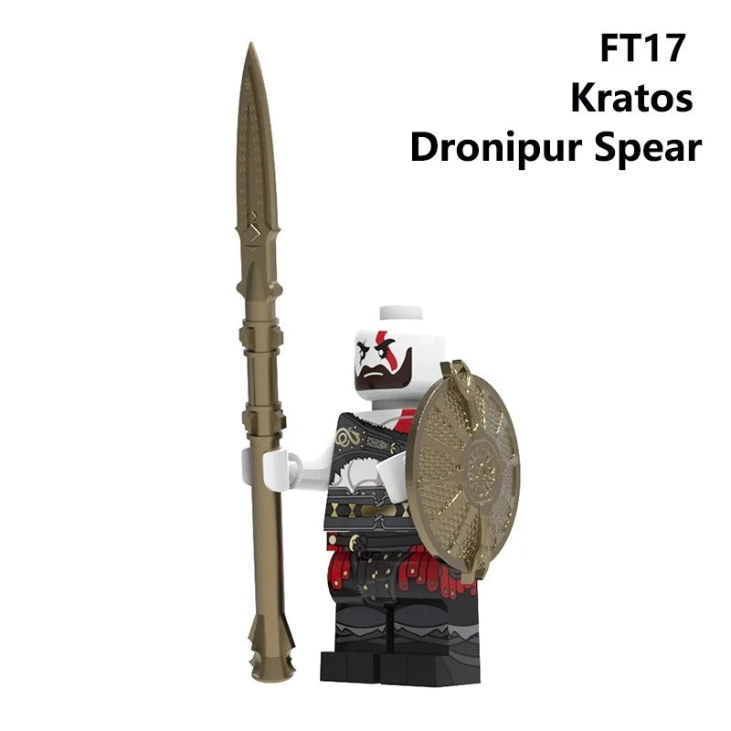Kratos Minifigures FT17 Games MiniFigure