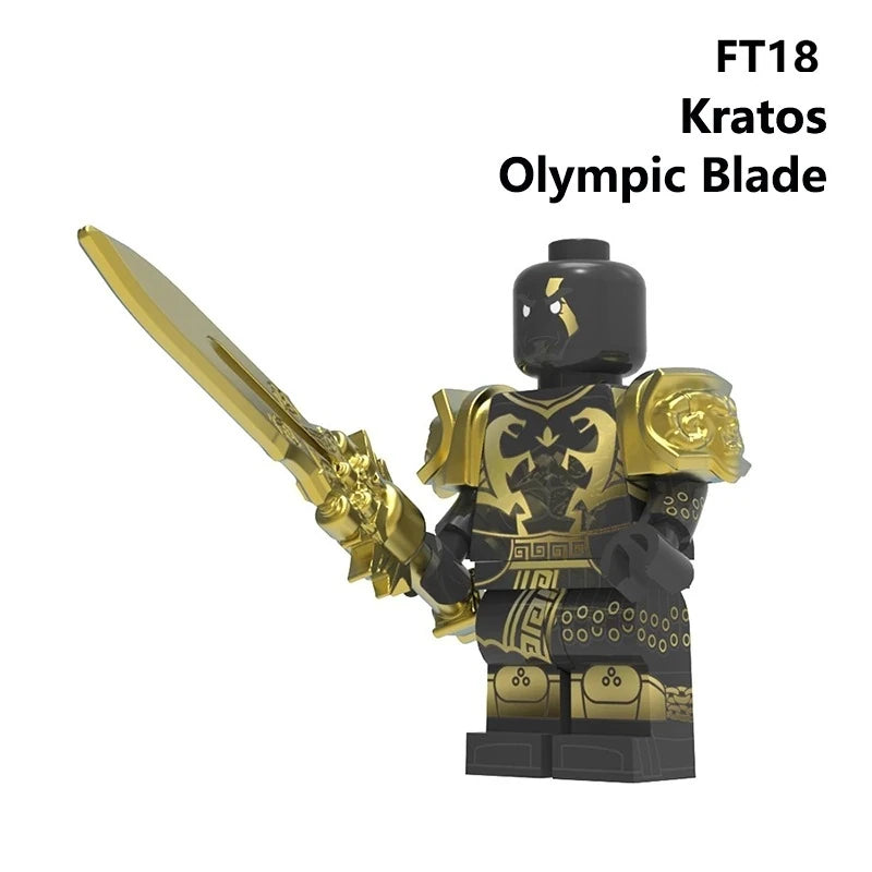 Kratos Minifigures FT18 Games MiniFigure