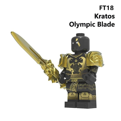 Kratos Minifigures FT18 Games MiniFigure