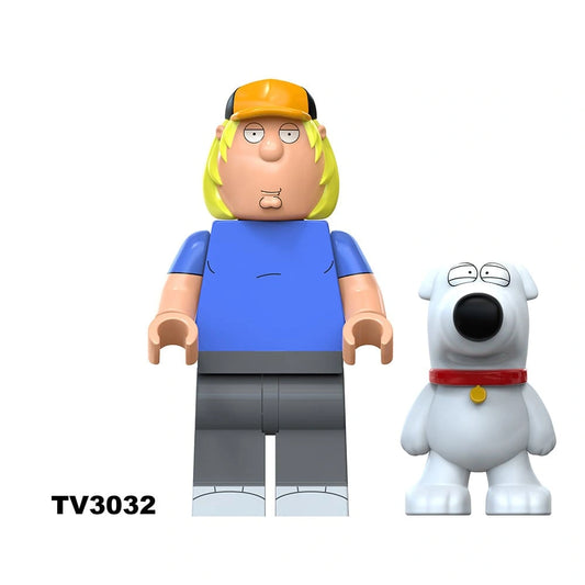 Chris Griffin Minifigures TV3032 Compatible With Lego
