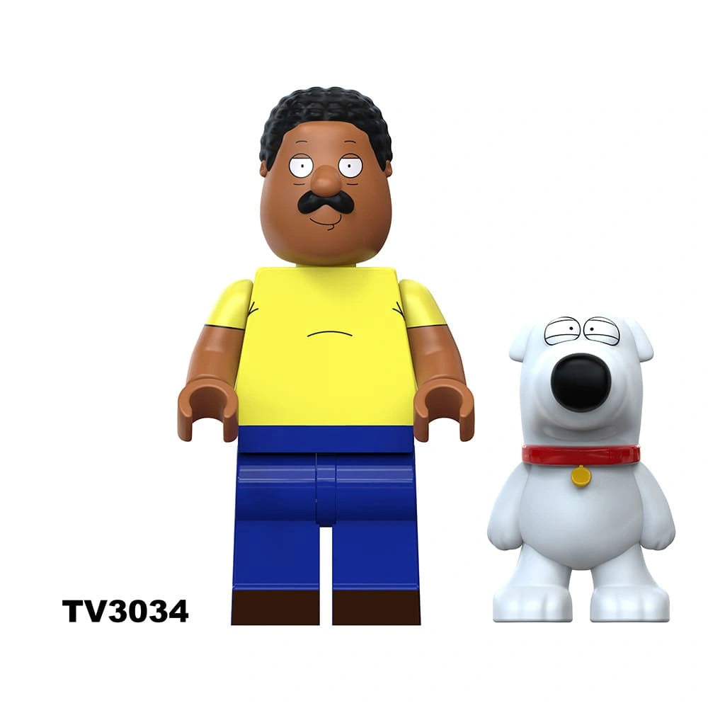 Cleveland Brown Minifigures TV3034 Compatible With Lego