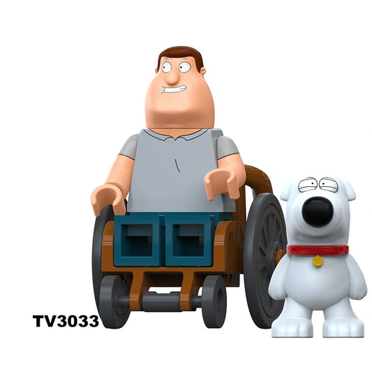 Joe Swanson Minifigures TV3033 Compatible With Lego