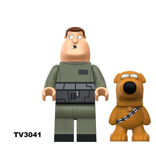 Joe Swanson Minifigures TV3041 Compatible With Lego