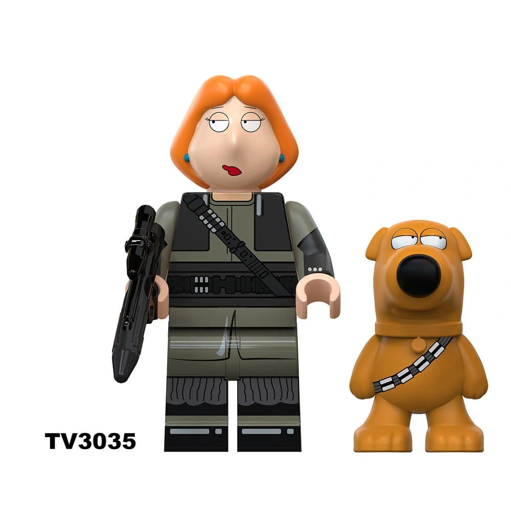 Lois Griffin Minifigures TV3035 Compatible With Lego