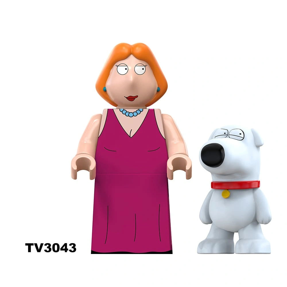 Lois Griffin Minifigures TV3043 Compatible With Lego