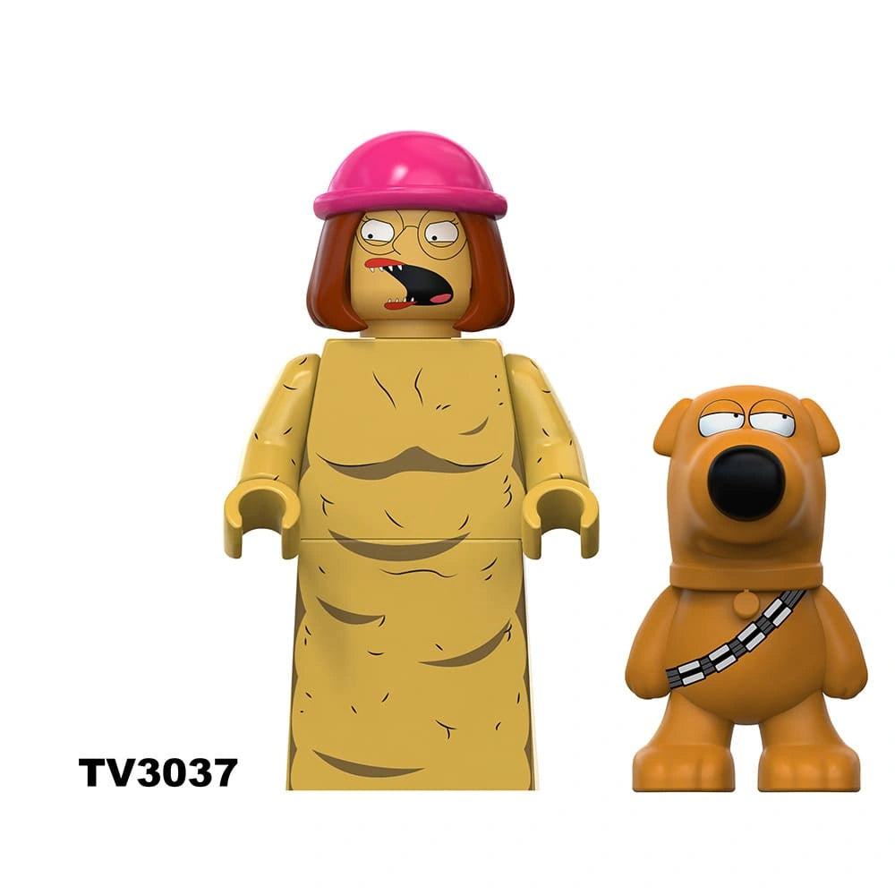 Meg Griffin Minifigures TV3037 Compatible With Lego