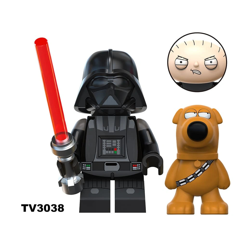 Stewie Griffin Minifigures TV3038 Compatible With Lego