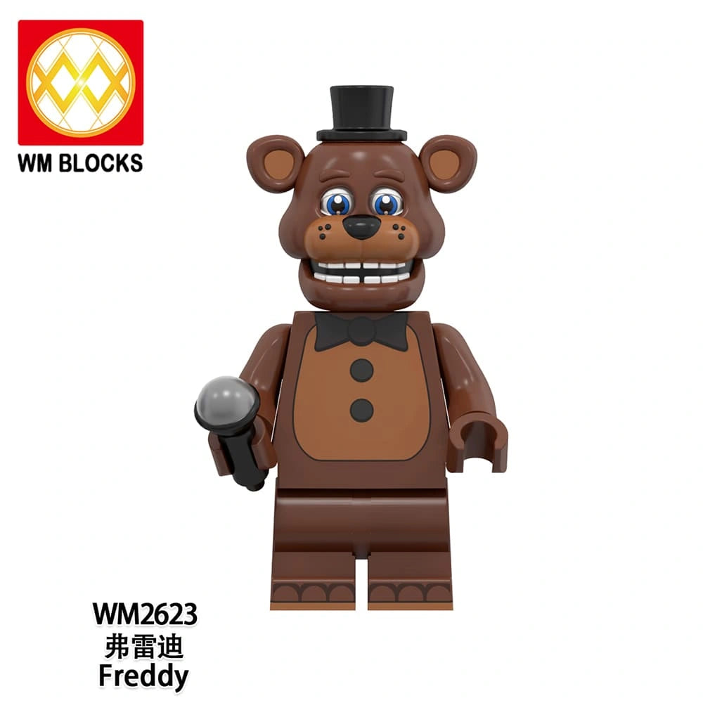 Freddy Fazbear Minifigures WM2623 Compatible With Lego