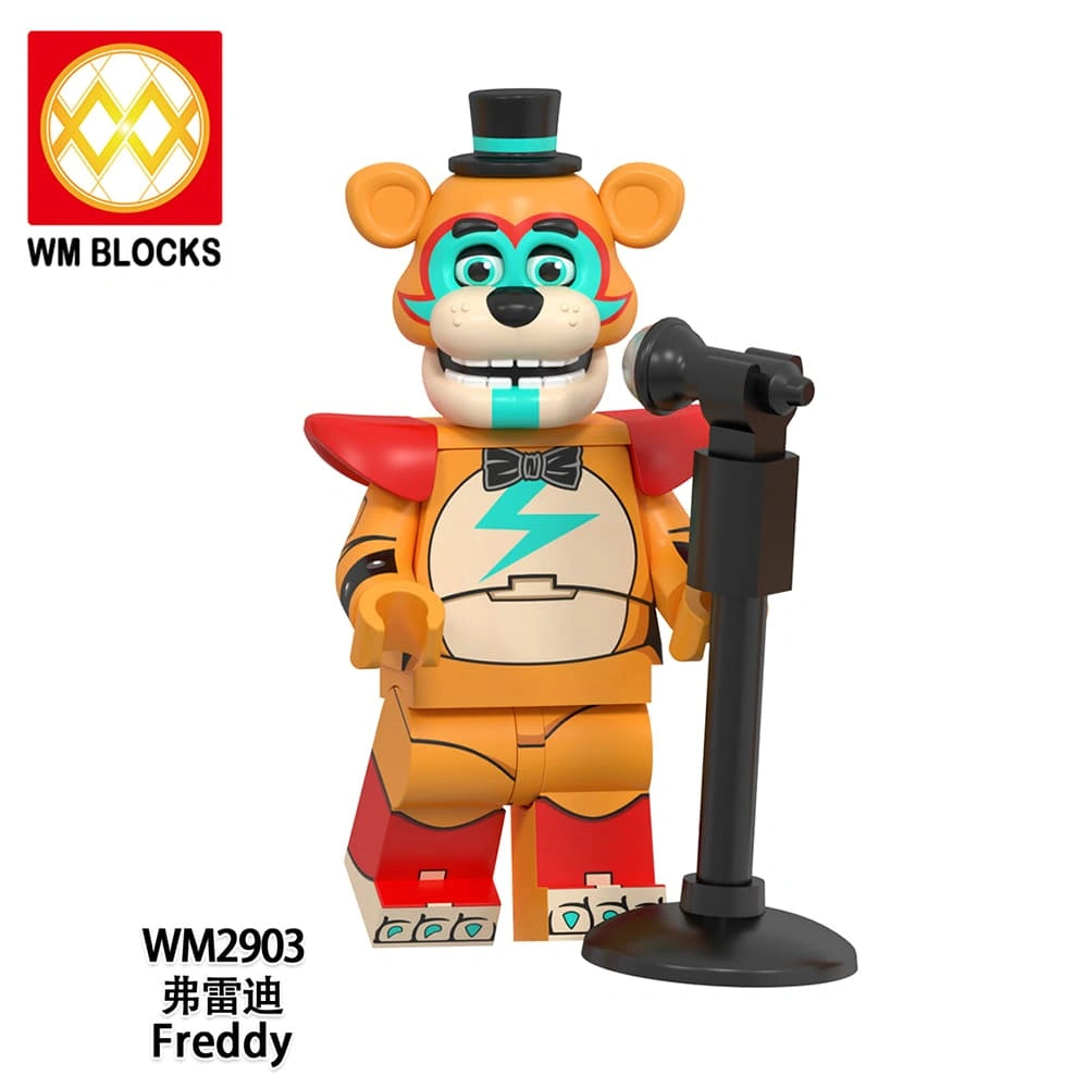 Freddy Fazbear Minifigures WM2903 Compatible With Lego