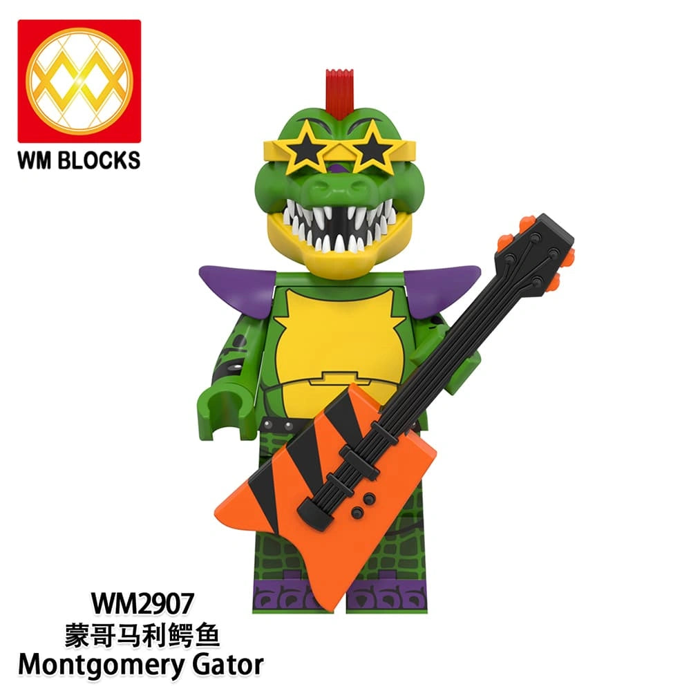 Monty Gator Minifigures WM2907 Compatible With Lego