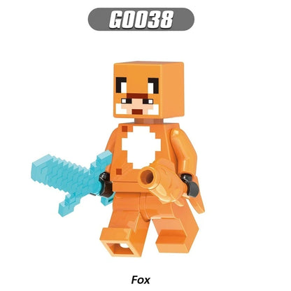 Fox Minifigures G0038 Minecraft MiniFigure