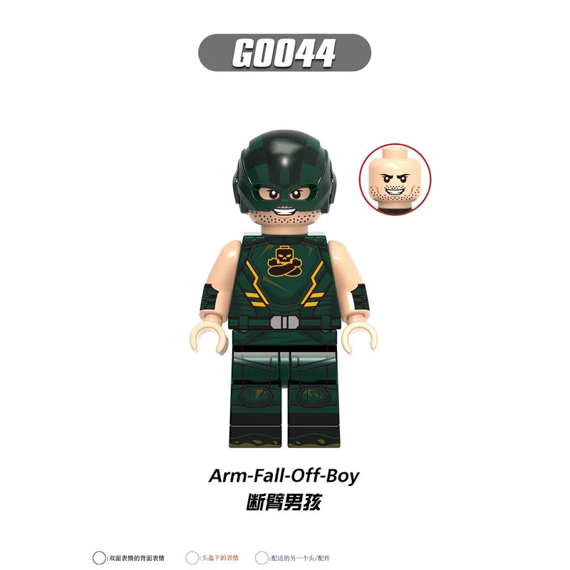 Arm-Fall-Off-Boy Minifigures G0044 DC MiniFigure