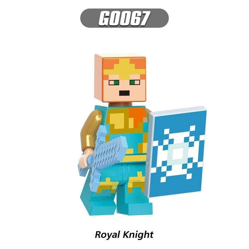 Royal Knight Minifigures G0067 Minecraft MiniFigure