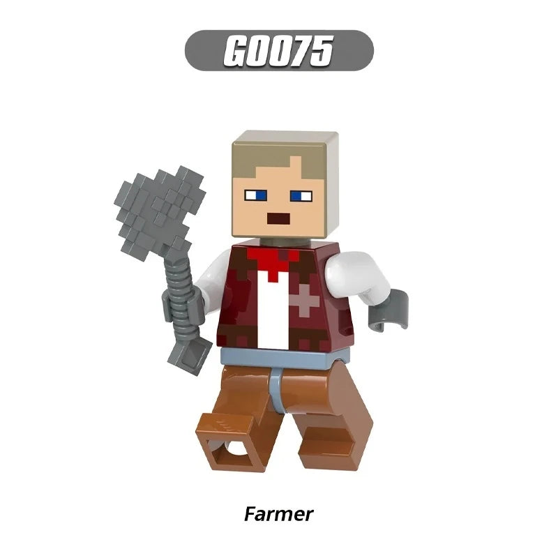 Farmer Minifigures G0075 Minecraft MiniFigure