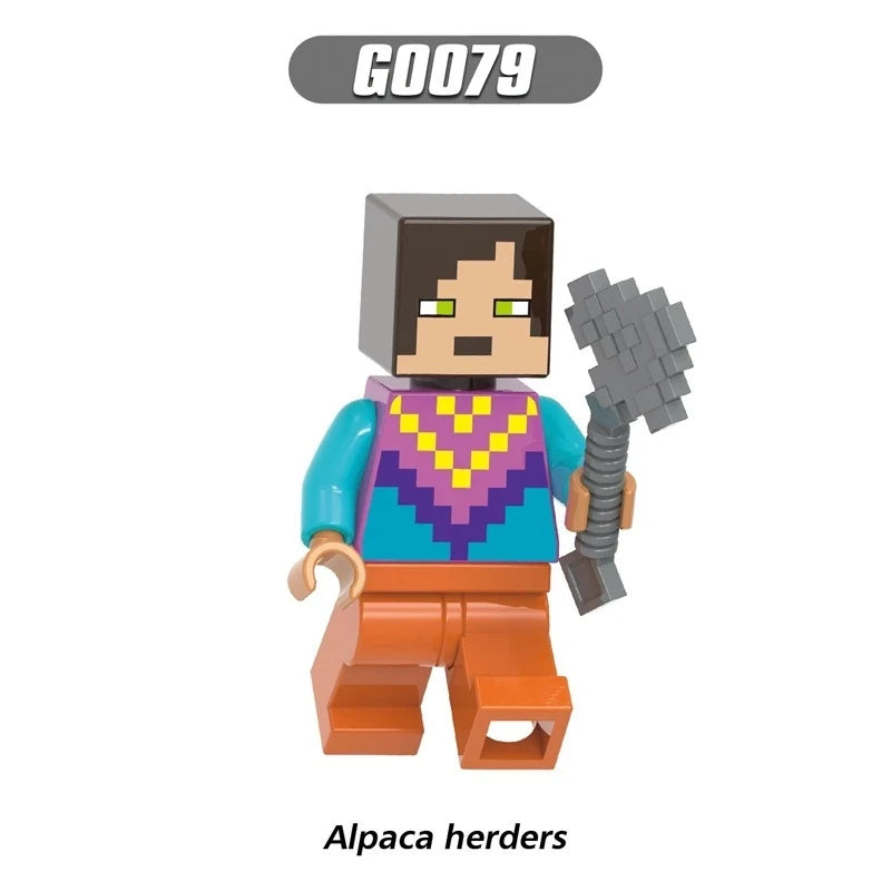Alpaca Herder Minifigures G0079 Minecraft MiniFigure