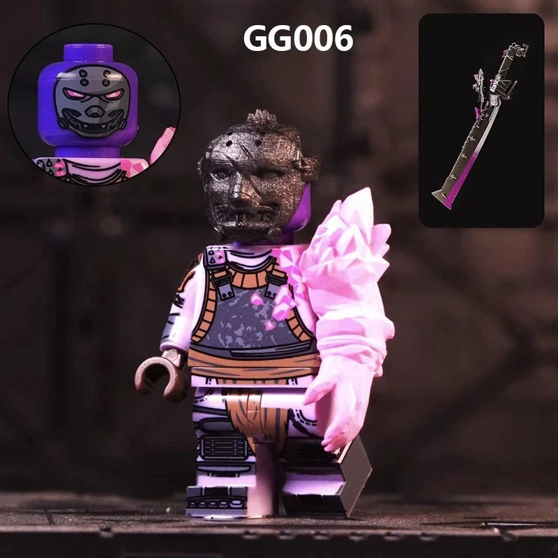 Crazy Fire Vele Minifigures GG006 Games MiniFigure