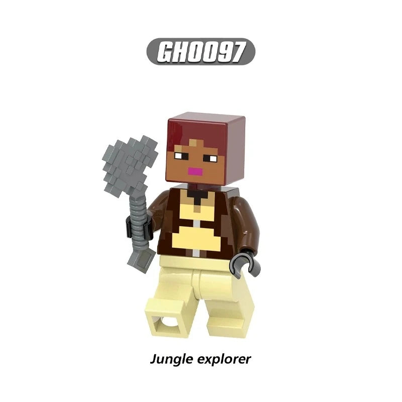 Jungle Explorer Minifigures GH0097 Minecraft MiniFigure