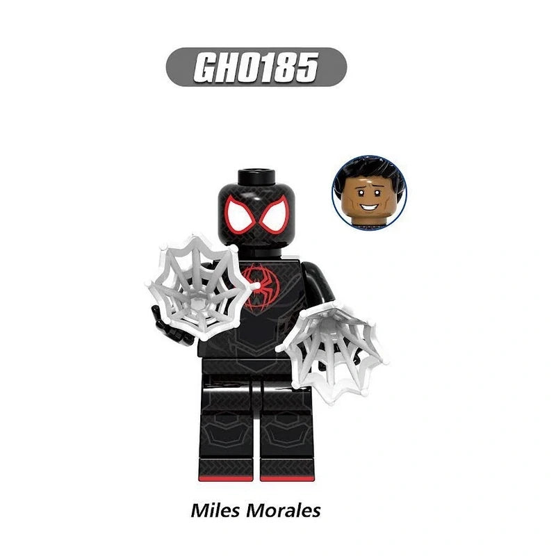 Spider-man (Miles Morales) (Across the Spider-Verse) minifigures figure GH0185 Marvel Custom Minifigure