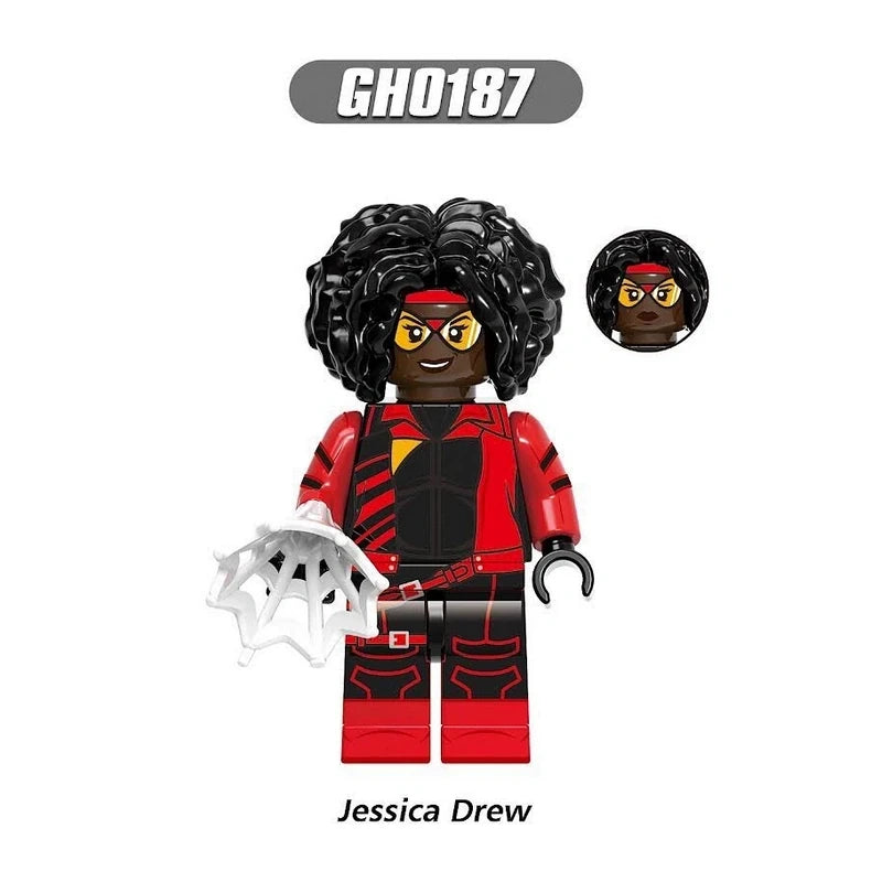 Spider-Woman (Across the Spider-Verse) minifigures figure GH0187 Marvel Custom Minifigure