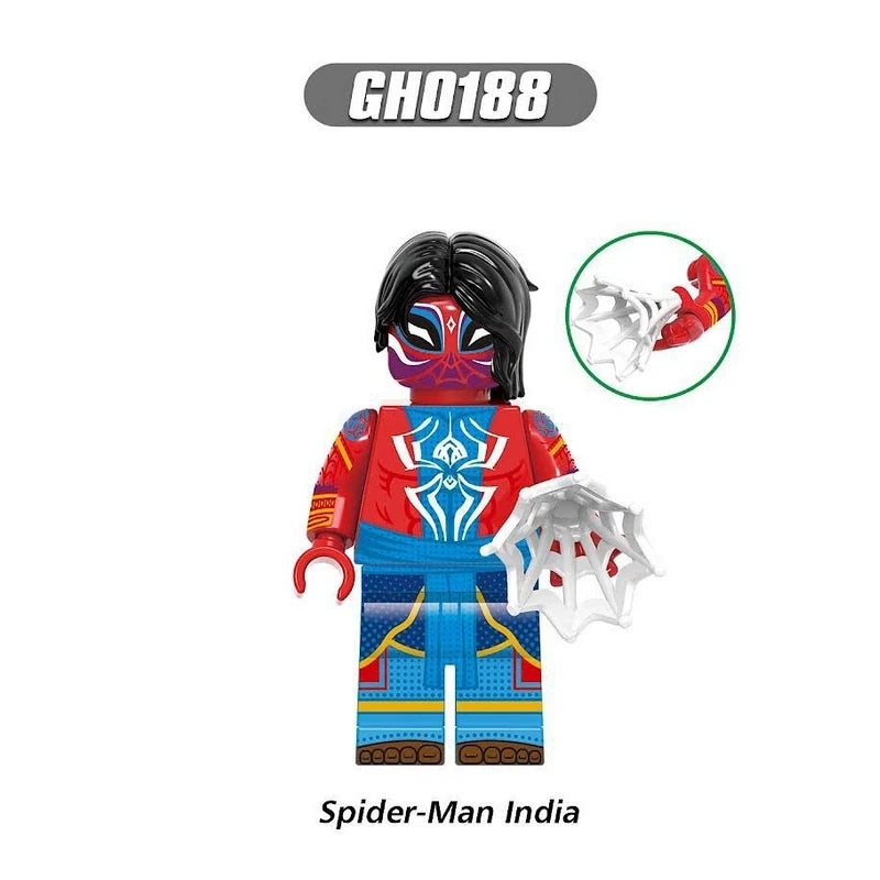 Spider-Man (India) (Across the Spider-Verse) minifigures figure GH0188 Marvel Custom Minifigure