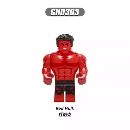 Red Hulk minifigures GH0303 Marvel figure