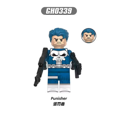 Punisher minifigures Frank Castle figure GH0339 Marvel Custom Minifigure