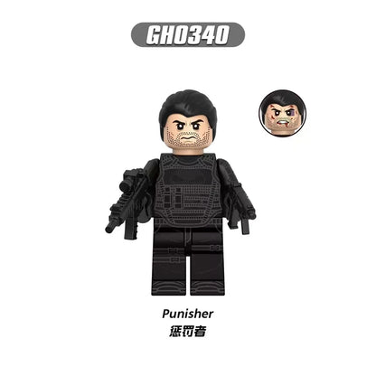 Punisher minifigures Frank Castle figure GH0340 Marvel Custom Minifigure