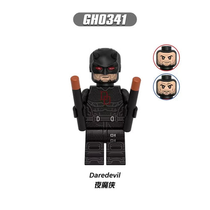 Daredevil (Black Suit) (Born Again) minifigures figure GH0341 Marvel Custom Minifigure