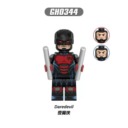 Armored Daredevil minifigures figure GH0344 Marvel Custom Minifigure