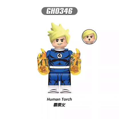 Human Torch GH0346 Minifigures Marvel Minifigure