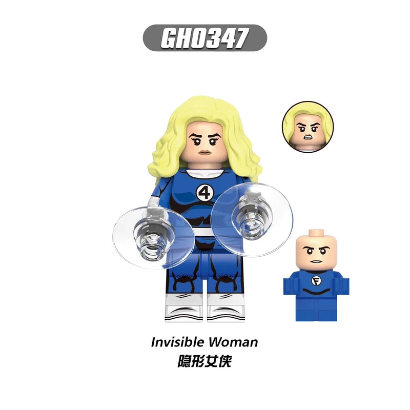 Invisible Woman Minifigures GH0347 Marvel MiniFigure