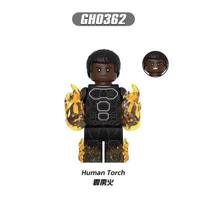 Human Torch Minifigures GH0362 Marvel MiniFigure
