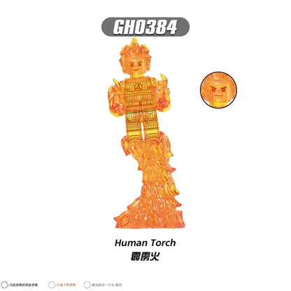 Human Torch Minifigures GH0384 Marvel MiniFigure
